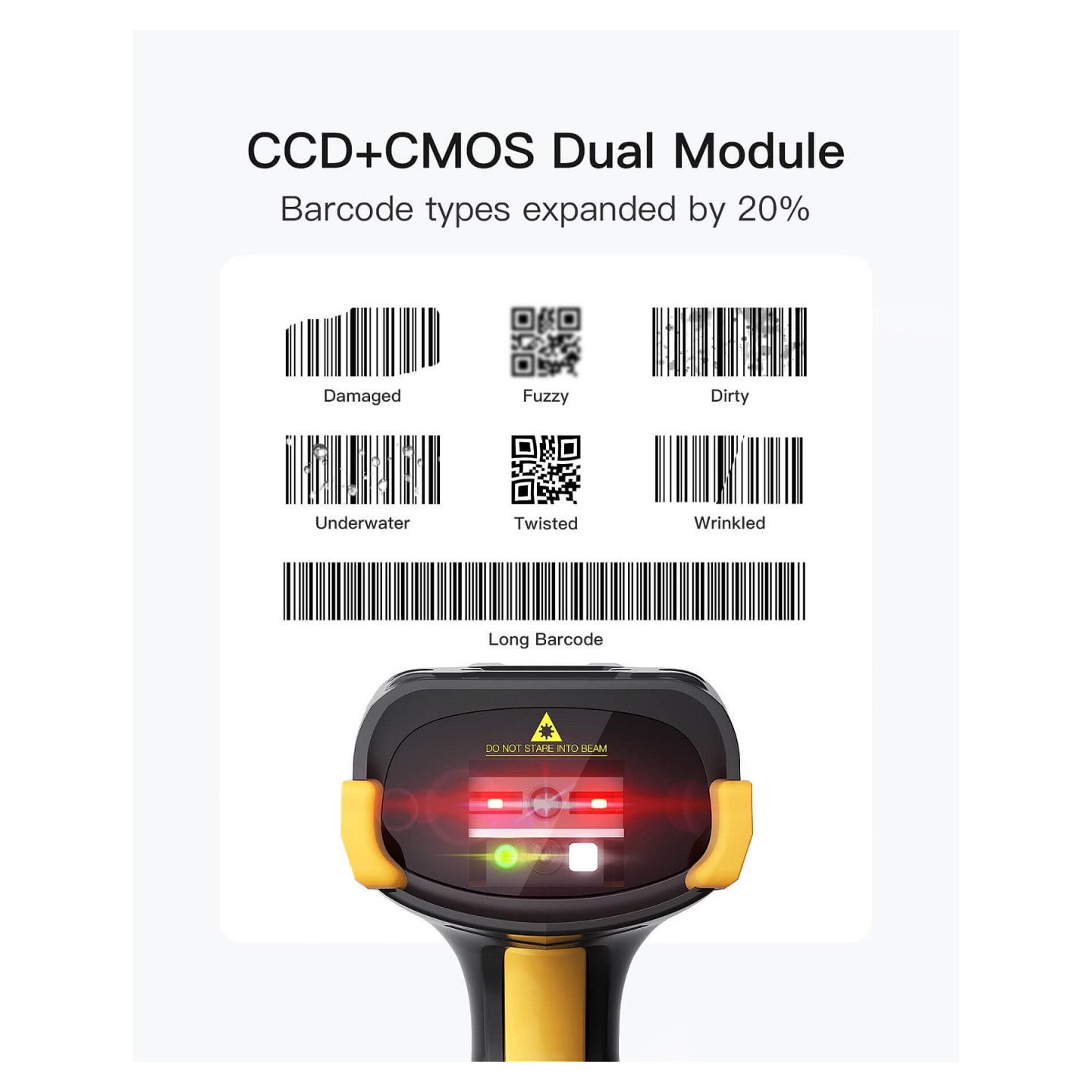 inateck Barcodescanner Pro 8 black [Pro 8_black] — Buy in Cyprus with Fast Delivery