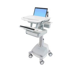 ERGOTRON StyleView Laptop-Wagen SLA-Antrieb 1 Schublade 1x1 EU bis 43.9cm 17.3Zoll 9.1kg.Anhebung 51cm 66Ah Power Sys...