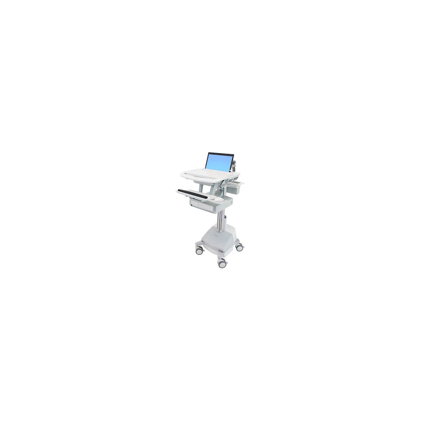 ERGOTRON StyleView Laptop-Wagen SLA-Antrieb 1 Schublade 1x1 EU bis 43.9cm 17.3Zoll 9.1kg.Anhebung 51cm 66Ah Power Sys...