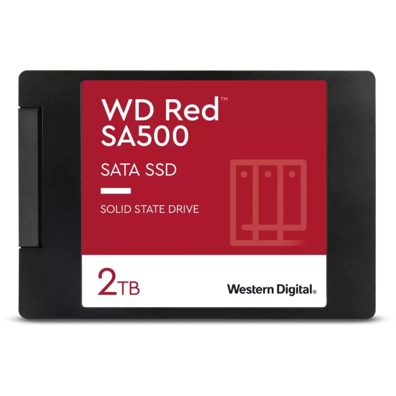 Western Digital Red SA500 2TB - 2.5" SATA III NAS SSD - WDS200T1R0A (Boxed) — Buy in Cyprus with Fast Delivery