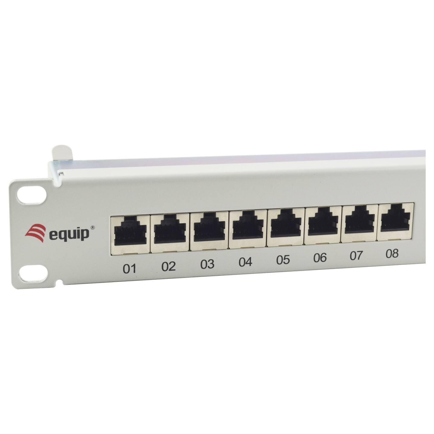 Equip Patchpanel 24x RJ45 Cat6A 19' FTP 1HE ISO IEC hellgrau — Buy in Cyprus with Fast Delivery