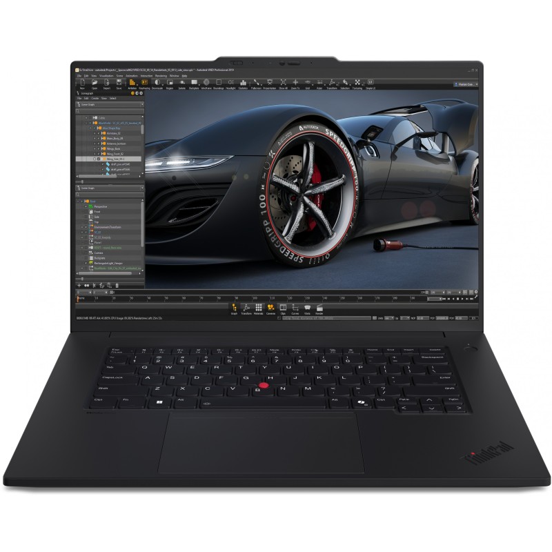 Buy Lenovo ThinkPad P1 Gen 7 - 185H - Black, Intel Core Ultra 9, 64GB LPDDR5x, 1... in Cyprus, Nicosia, Limassol, Larnaka, Pafos