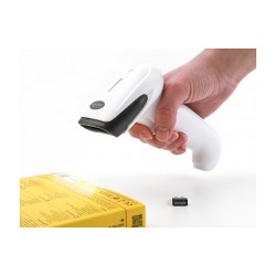 Barcode Scanner 1D und 2D für 2.4 GHz. Bluetooth oder USB - weiß — Buy in Cyprus with Fast Delivery