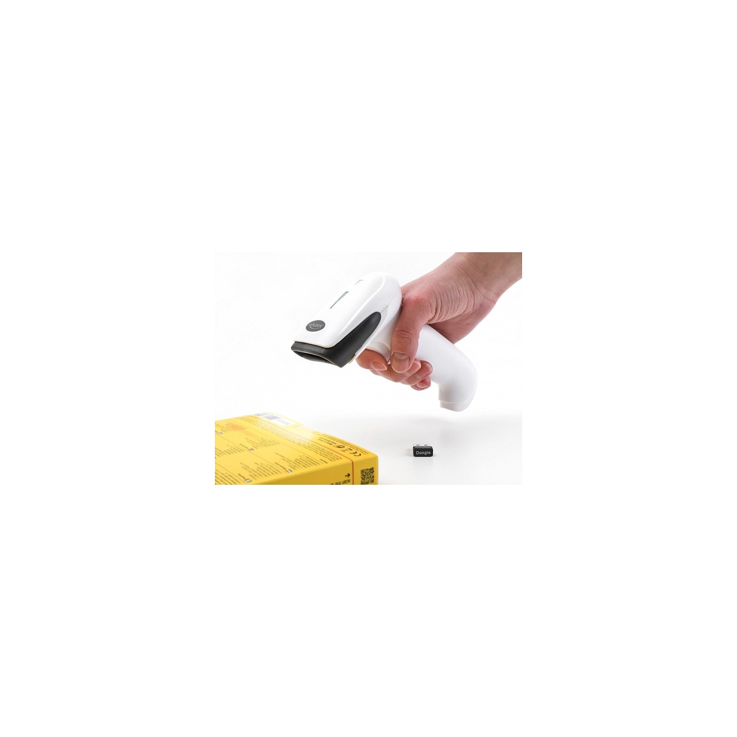 Barcode Scanner 1D und 2D für 2.4 GHz. Bluetooth oder USB - weiß — Buy in Cyprus with Fast Delivery