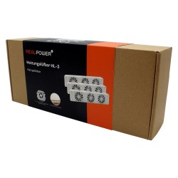 REALPOWER Heizungslüfter HL-3.3er Set mit 3 Ventilatoren — Buy in Cyprus with Fast Delivery