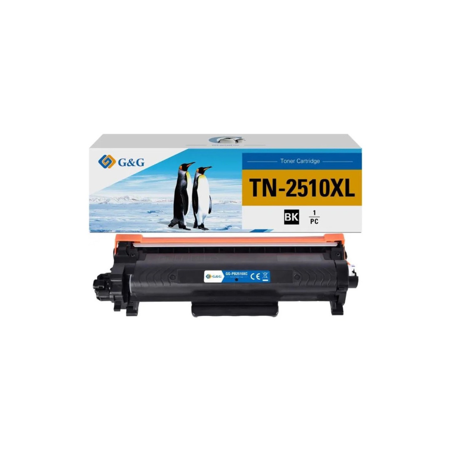 G&G TN2510XL Black Compatible Toner Brother (Boxed) — Buy in Cyprus with Fast Delivery