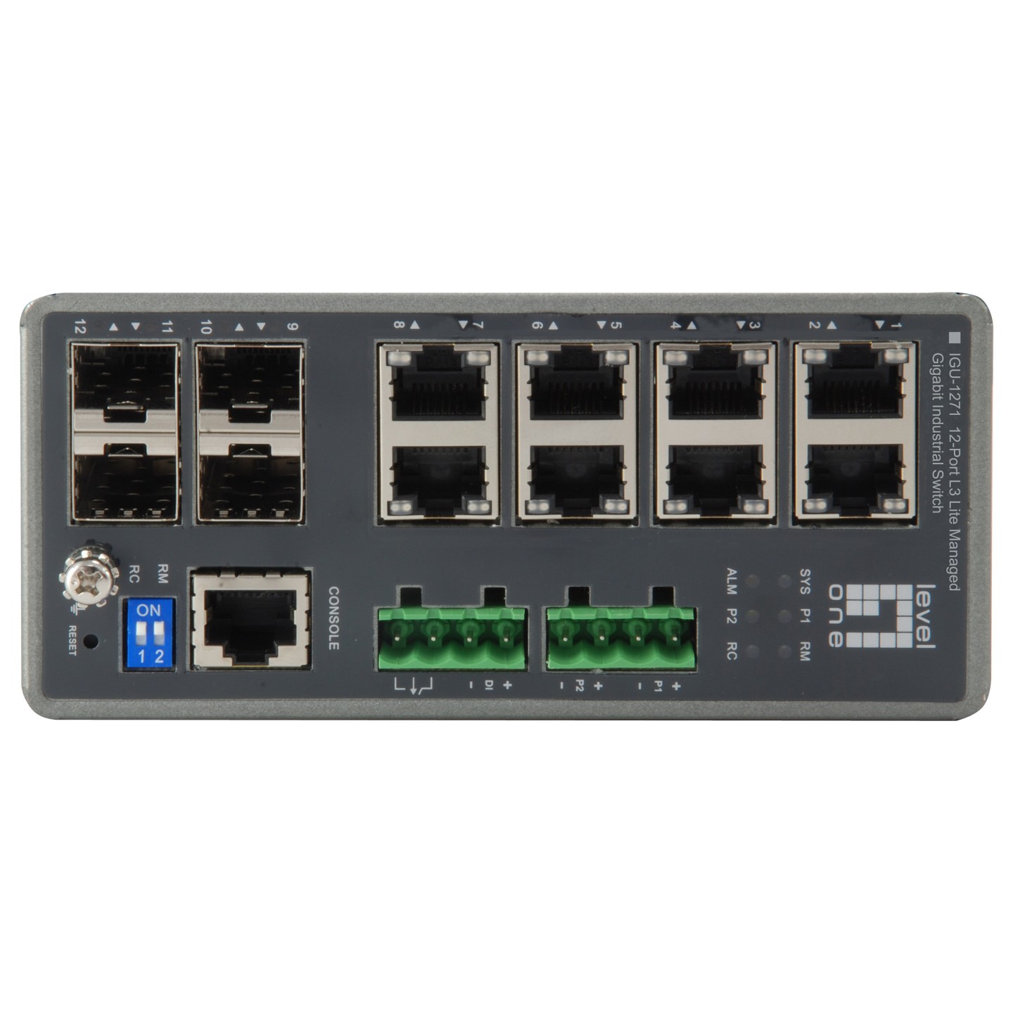 Switch 8x GE IGU-1271 4xGSFP 8xPoE — Buy in Cyprus with Fast Delivery