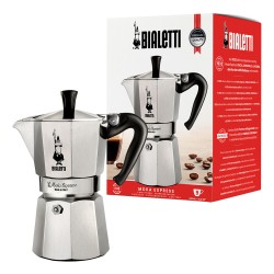 Bialetti Mokka-Express Kanne 0.23l 4 Tassen Aluminium — Buy in Cyprus with Fast Delivery