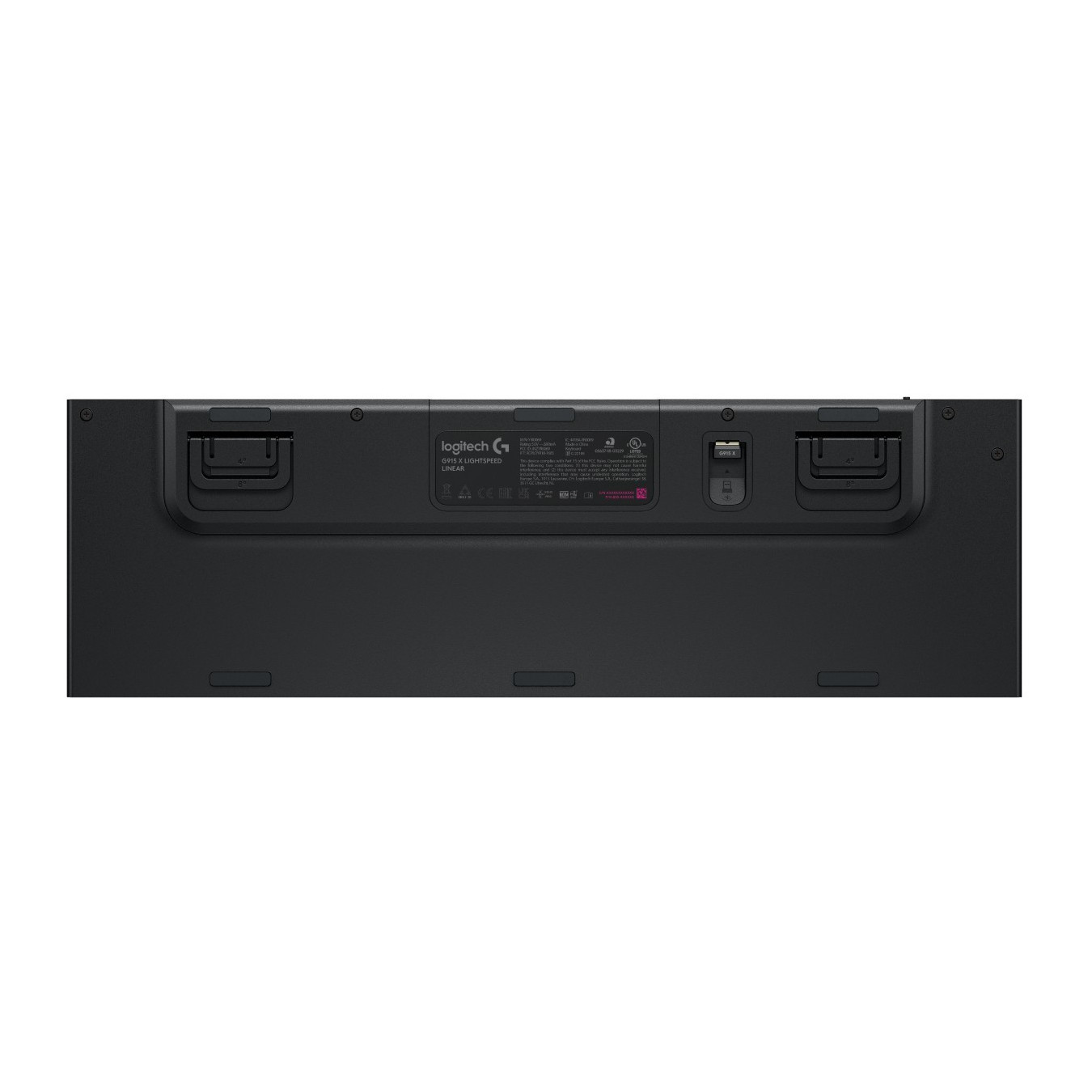 Logitech G915 X LIGHTSPEED - G920-012697 - Wireless Low-Profile RGB Gaming Keyboard, Black (DE)