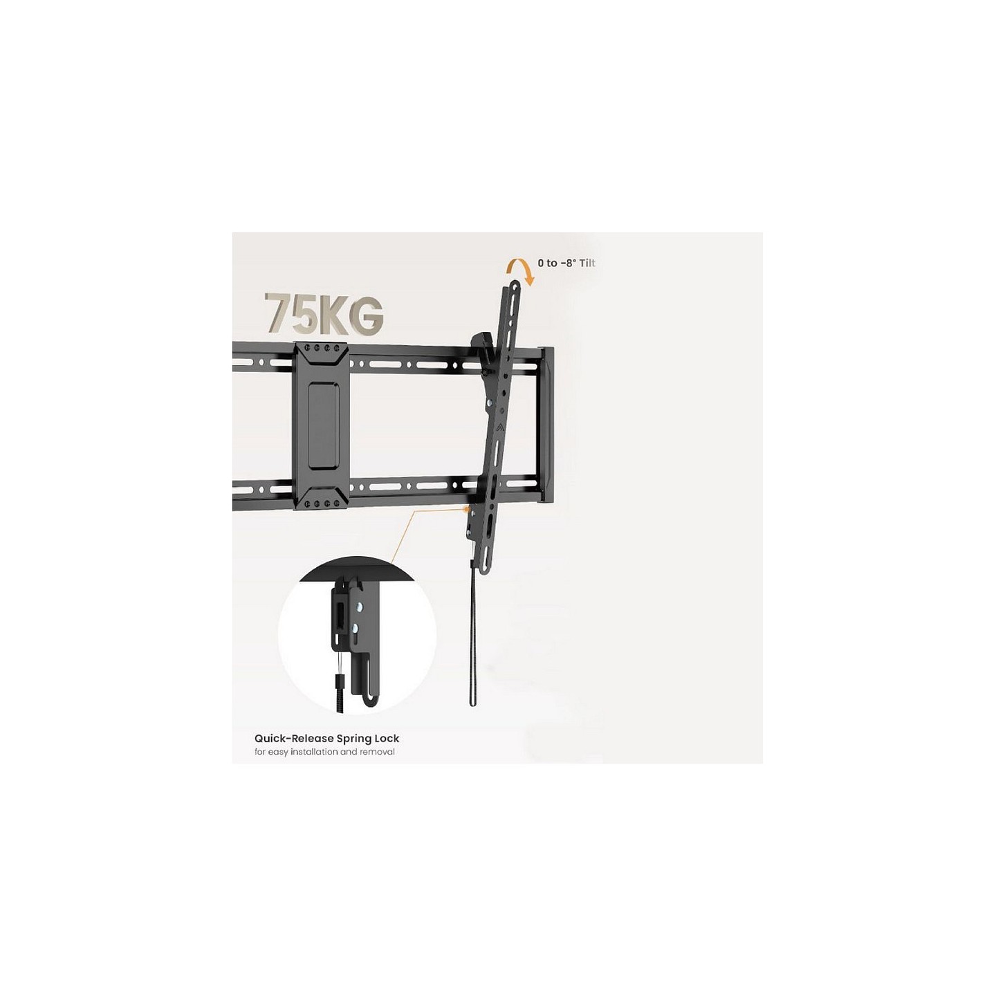 Equip Wandhalterung 43'-95' 1TFT neig Slim 1Gelenk 75Kg sw — Buy in Cyprus with Fast Delivery