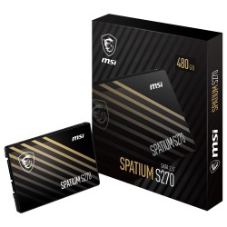 2.5' MSI 480GB S270 SATA6 500 400 S78-440E350-P83 — Buy in Cyprus with Fast Delivery