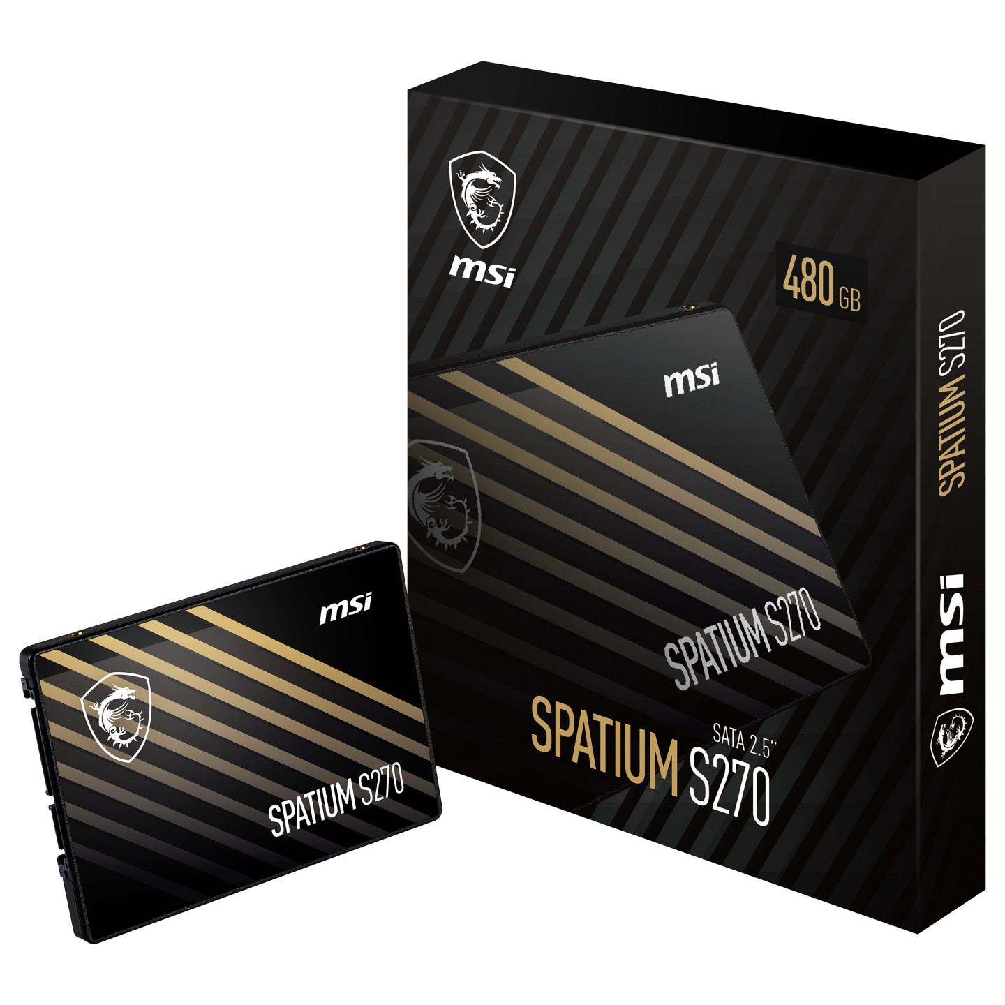 2.5' MSI 480GB S270 SATA6 500 400 S78-440E350-P83 — Buy in Cyprus with Fast Delivery