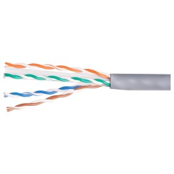 Equip Instal.Kab Cat6 U UTP 4P23 100.00m grau LSZH — Buy in Cyprus with Fast Delivery