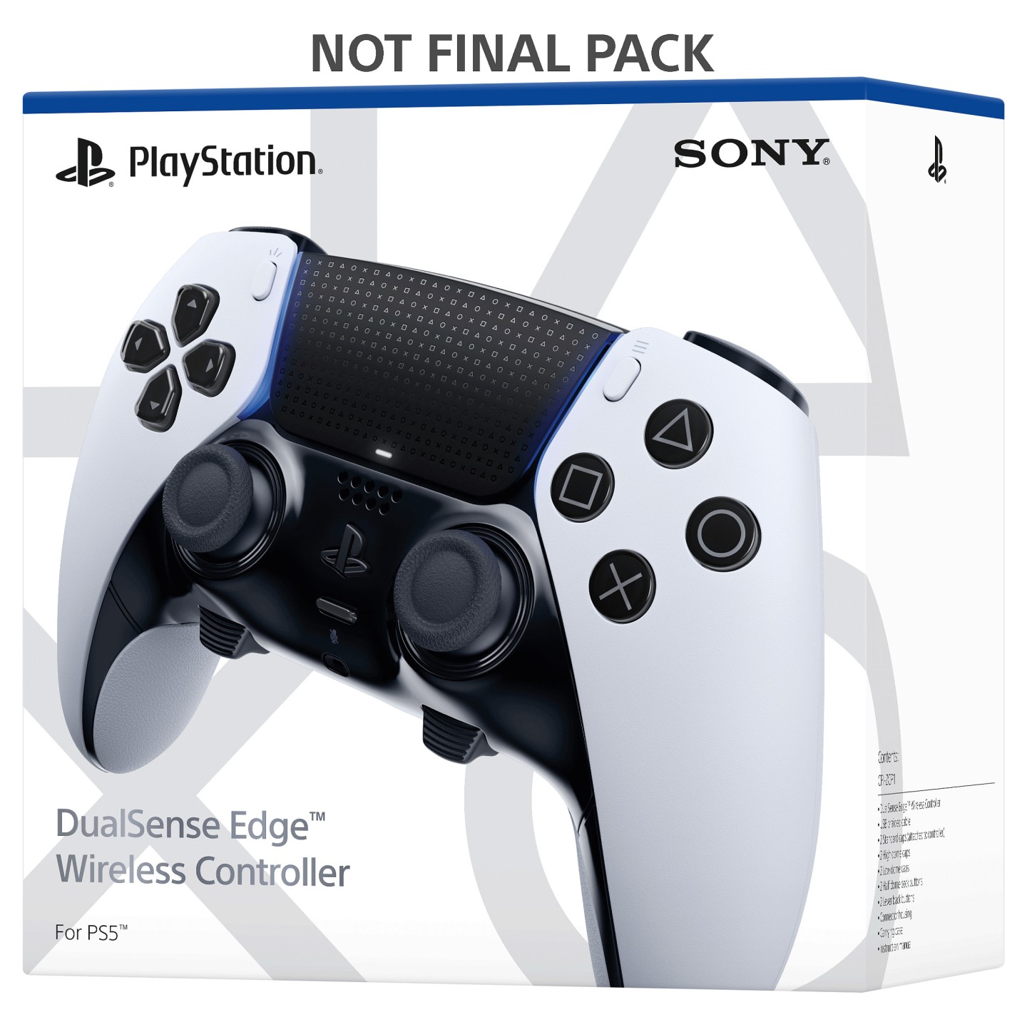 Sony PlayStation DualSense Edge Wireless-Controller weiß — Buy in Cyprus with Fast Delivery