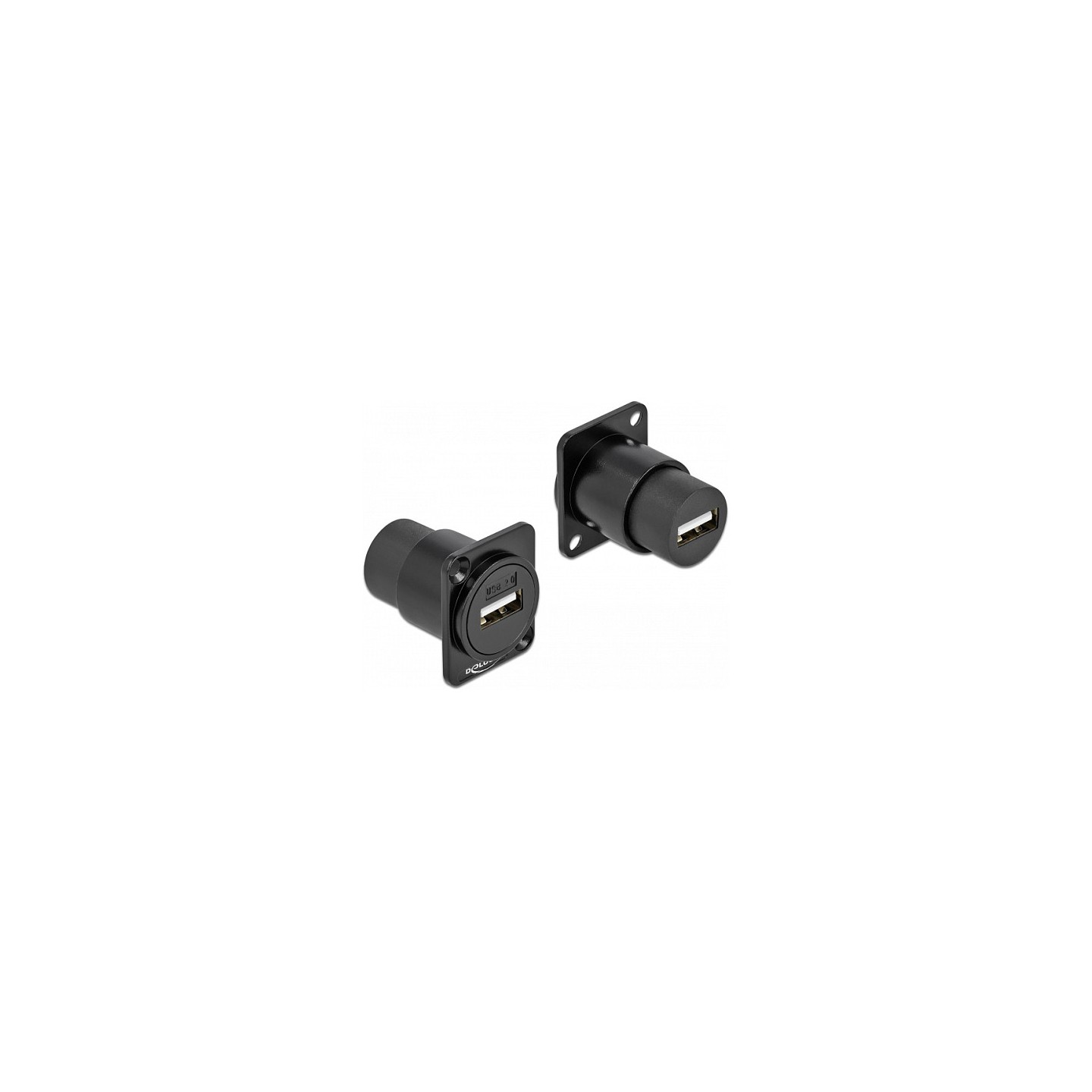 DELOCK D-Typ Modul USB 2.0 Typ-A Buchse zu Buchse — Buy in Cyprus with Fast Delivery