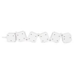 DIGITUS Steckdosenleiste 4x + 2USB. Schalter. Flexibel 1.6m — Buy in Cyprus with Fast Delivery