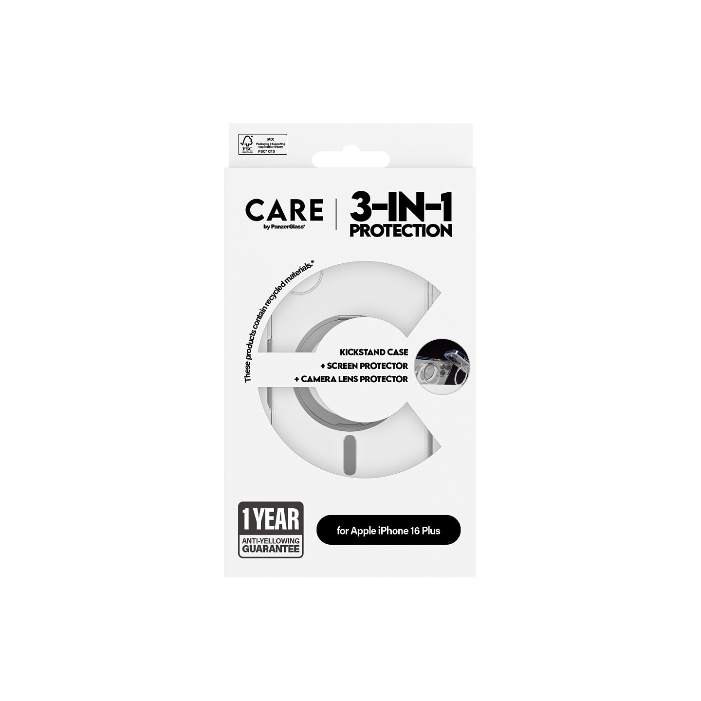 CARE Feature 3-in-1 Ceramic iPhone 16 Plus — Buy in Cyprus with Fast Delivery