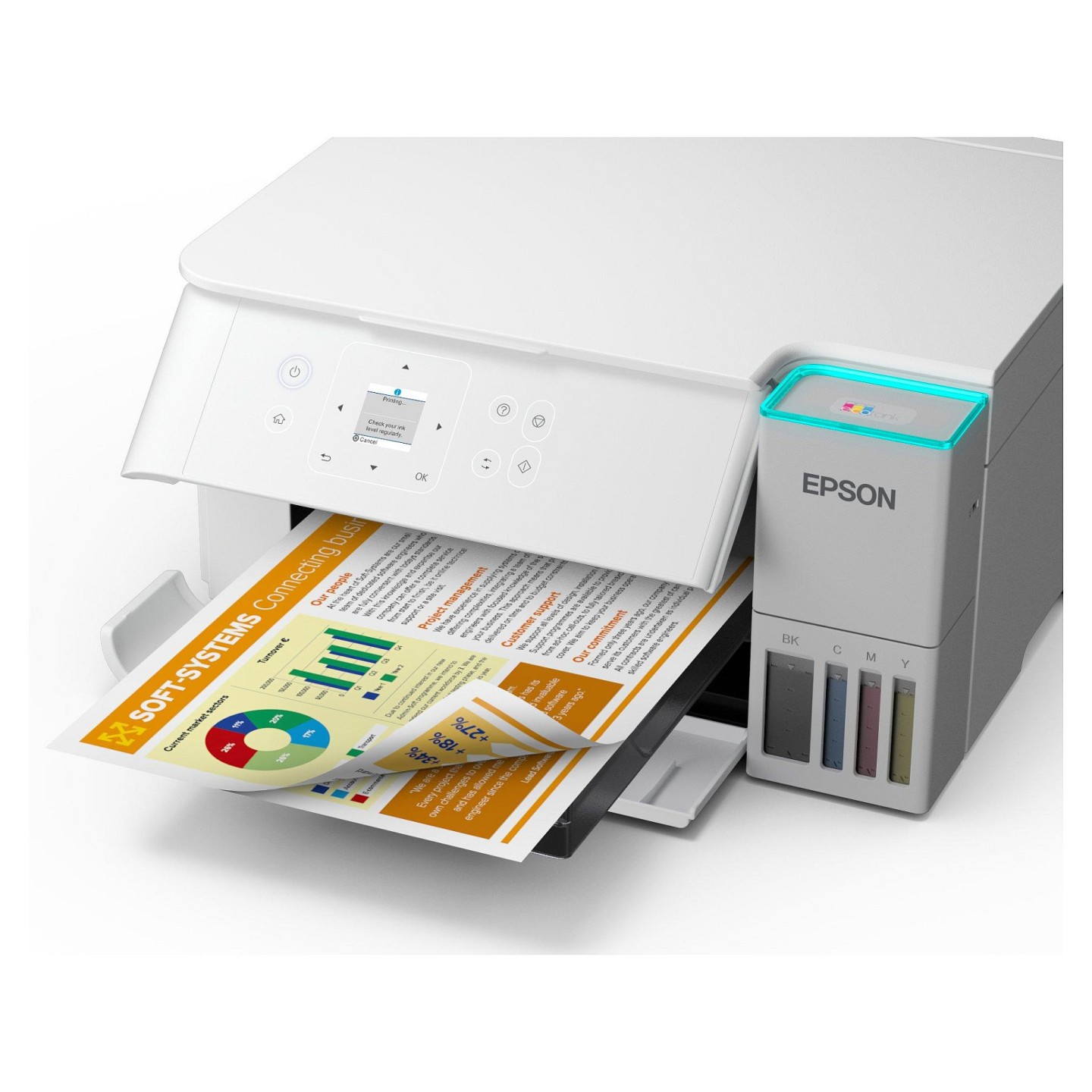 EPSON EcoTank ET-2956 DIN A4. 3in1. 4 Farben. WiFi — Buy in Cyprus with Fast Delivery