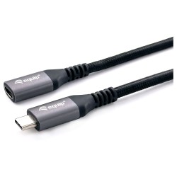 Equip Kabel USB-C 3.2 - to C Verl. St Bu 1.00m 5A 4K 60Hz sw — Buy in Cyprus with Fast Delivery