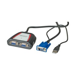 VALUE Portabler VGA Video-Splitter 2fach 250MHz — Buy in Cyprus with Fast Delivery