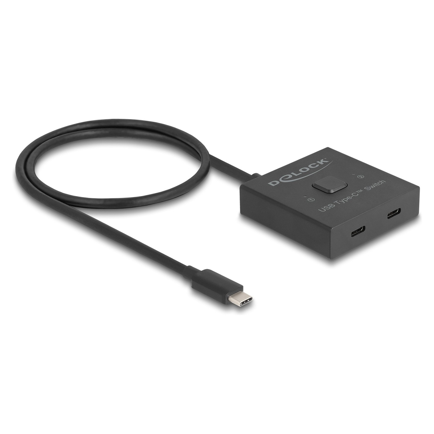 DELOCK USB 10 Gbps USB Type-C Switch 2 auf 1 bidirektional 8K — Buy in Cyprus with Fast Delivery