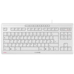 Buy Cherry STREAM TKL Keyboard - White - Tenkeyless (87%), USB Wired, Scissor Sw... in Cyprus, Nicosia, Limassol, Larnaka, Pafos