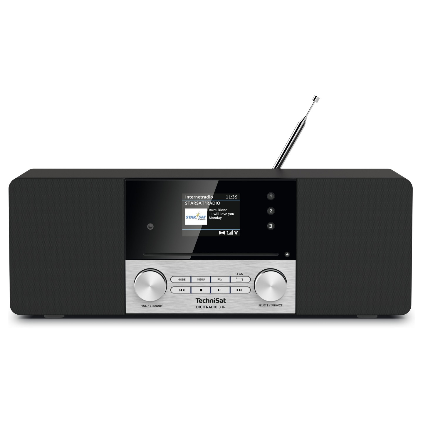 Technisat DigitRadio 3 IR black silver — Buy in Cyprus with Fast Delivery