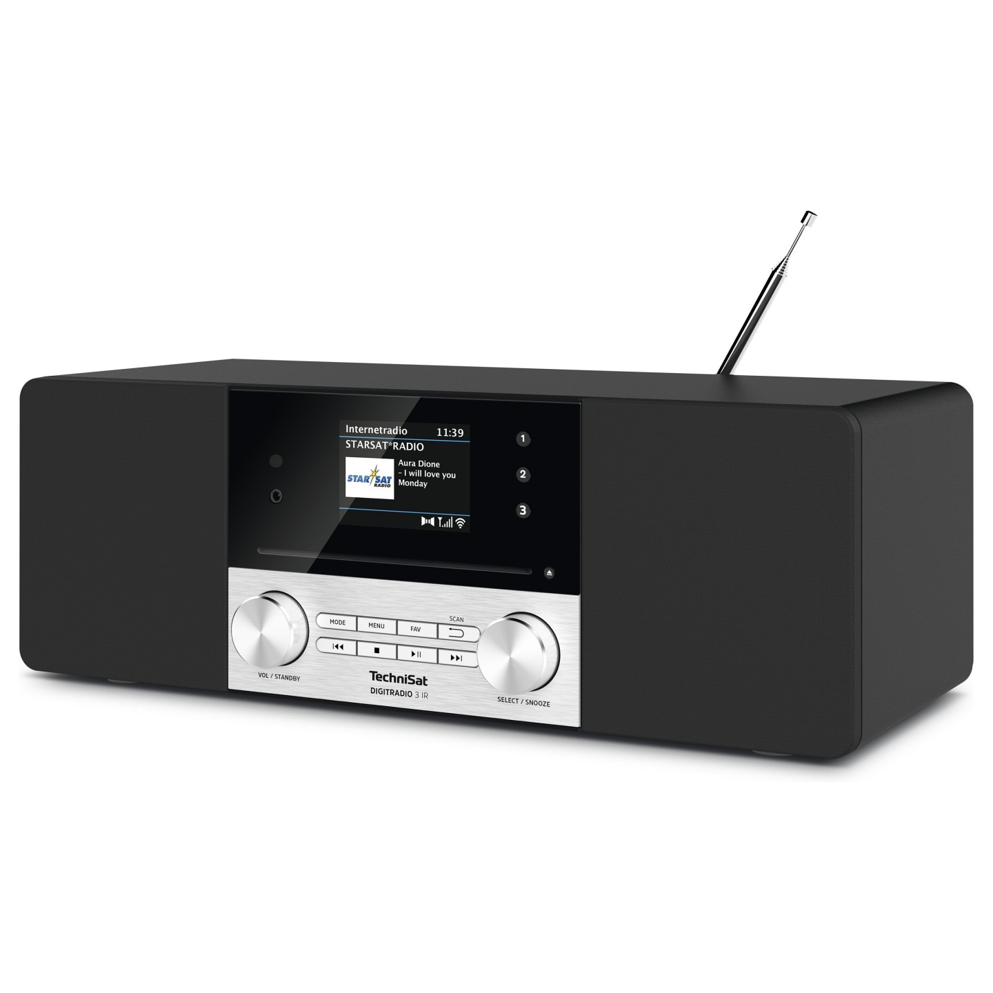 Technisat DigitRadio 3 IR black silver — Buy in Cyprus with Fast Delivery