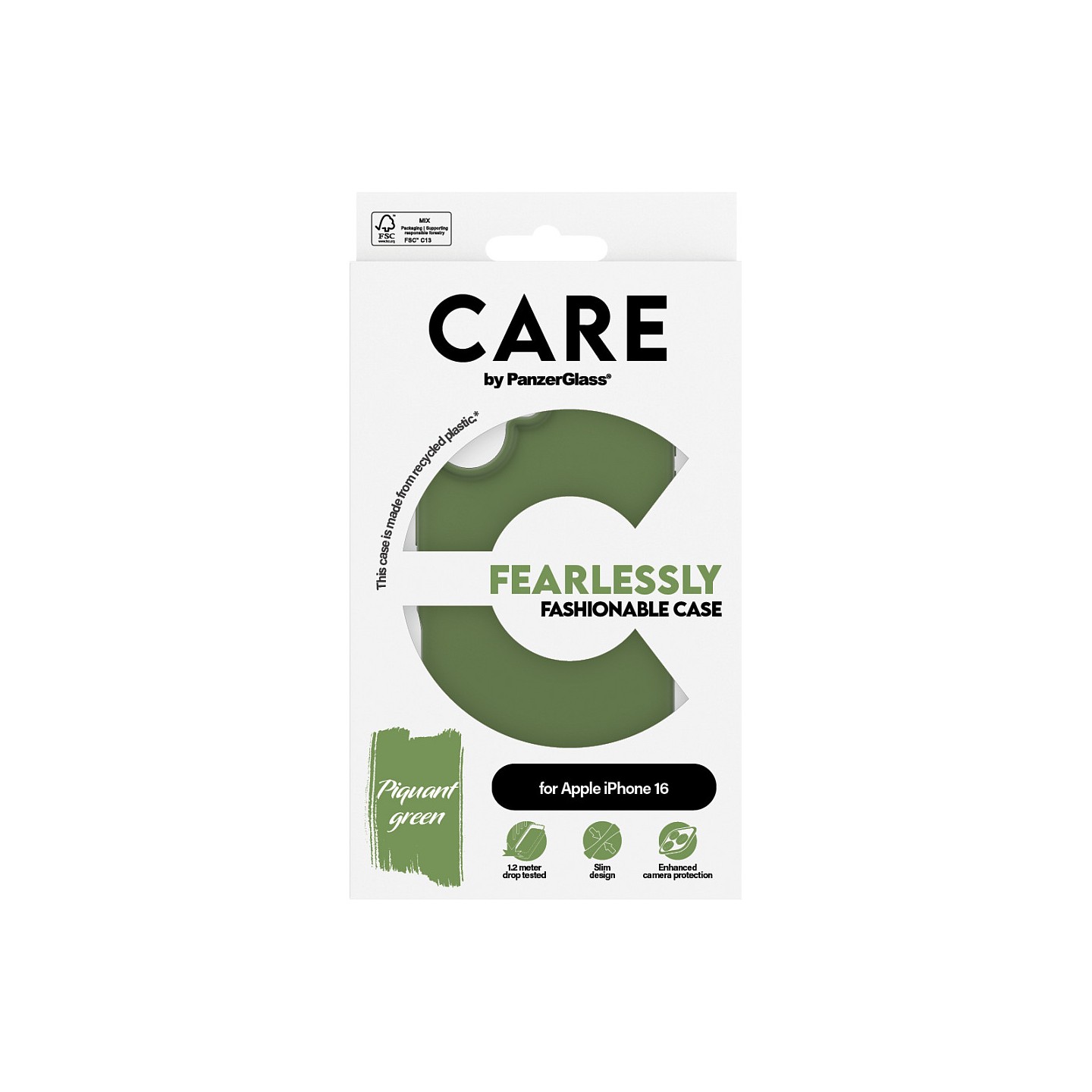 CARE Case Fashion Green iPhone 16 — Buy in Cyprus with Fast Delivery