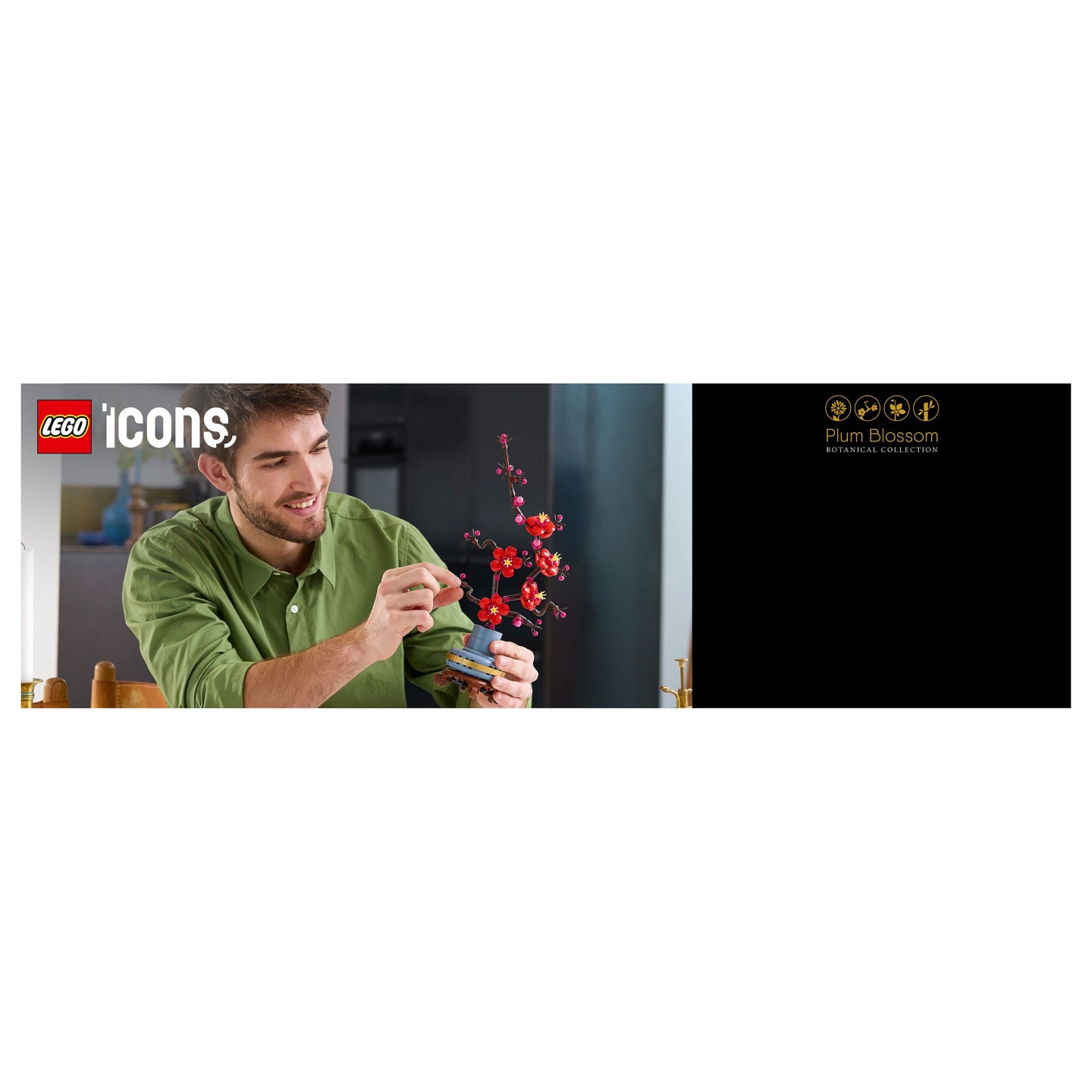 LEGO Icons - Pflaumenblüte — Buy in Cyprus with Fast Delivery