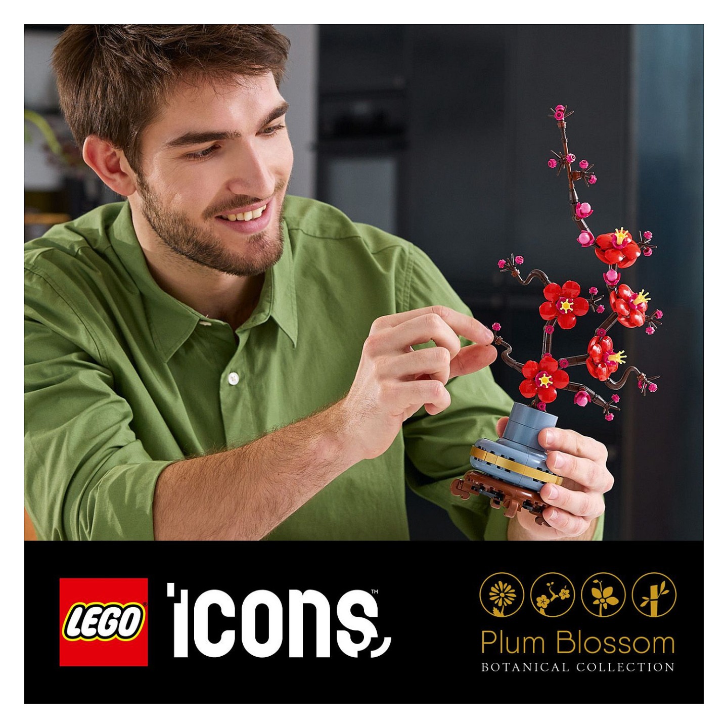 LEGO Icons - Pflaumenblüte — Buy in Cyprus with Fast Delivery