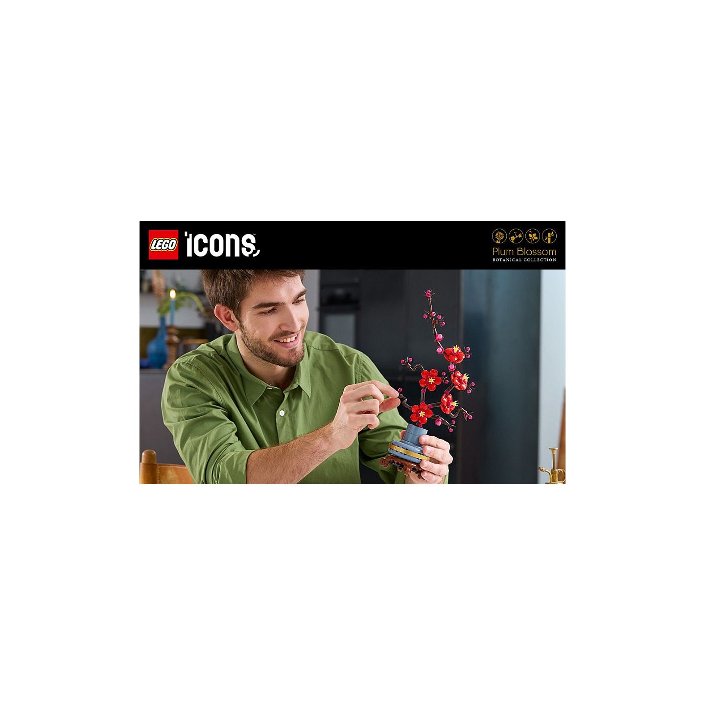 LEGO Icons - Pflaumenblüte — Buy in Cyprus with Fast Delivery