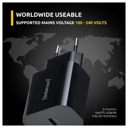 Intenso Power Adapter W20C. Schwarz — Buy in Cyprus with Fast Delivery