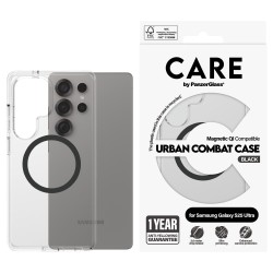 CARE Flagship Case Clear Black QI Compatible Galaxy S25 Ultra — Buy in Cyprus with Fast Delivery