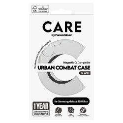 CARE Flagship Case Clear Black QI Compatible Galaxy S25 Ultra — Buy in Cyprus with Fast Delivery