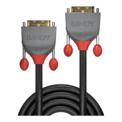 LINDY DVI-D Dual Link Kabel Anthra Line 7.50m — Buy in Cyprus with Fast Delivery