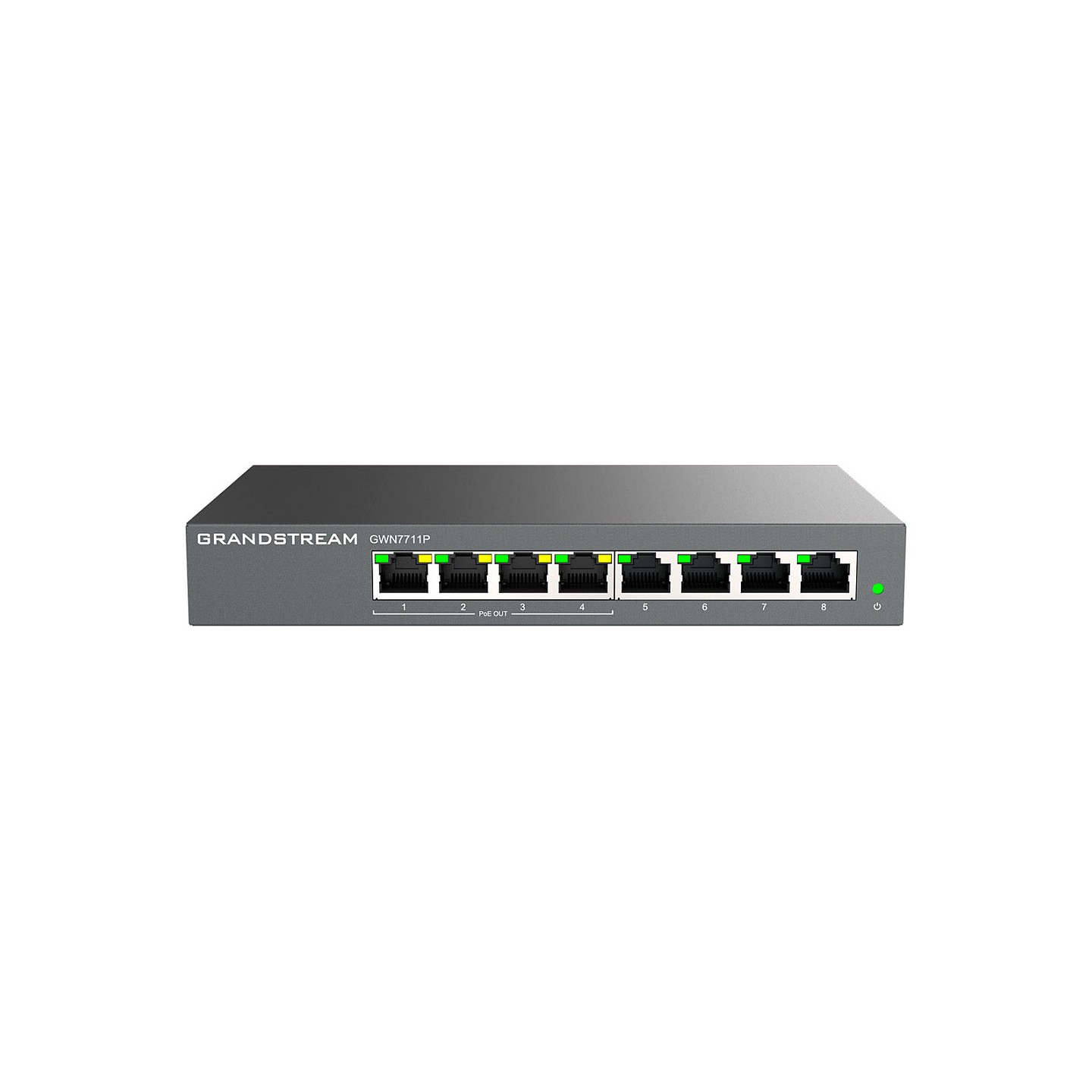 8P Grandstream GWN7711P PoE PoE+ — Buy in Cyprus with Fast Delivery