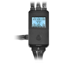 Thermaltake Dr. Power III - Power Supply Tester - Black, LCD Backlight, ATX 24-pin & SATA Support