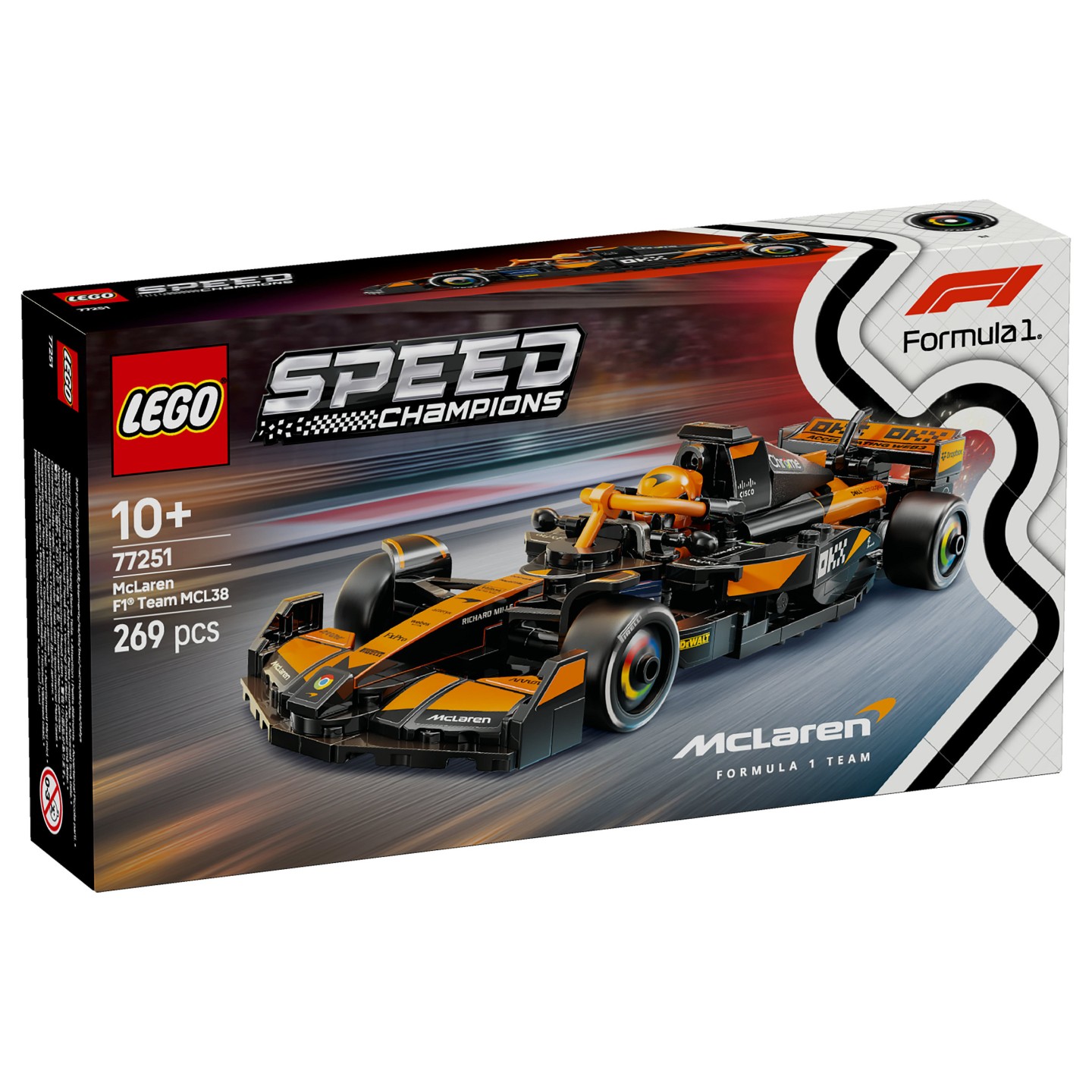 LEGO Speed Champions McLaren F1 Team MCL38 Rennauto 77251 — Buy in Cyprus with Fast Delivery