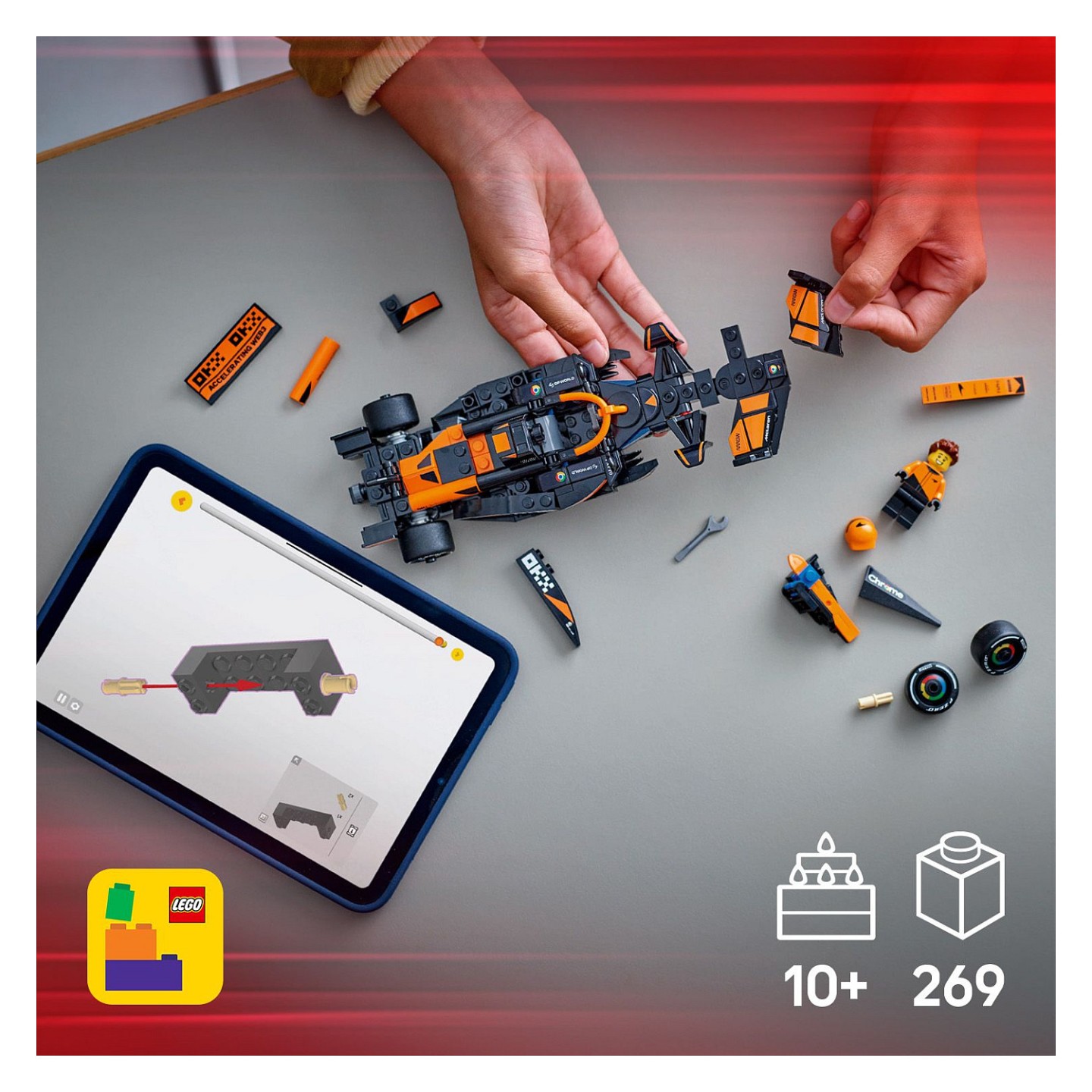 LEGO Speed Champions McLaren F1 Team MCL38 Rennauto 77251 — Buy in Cyprus with Fast Delivery