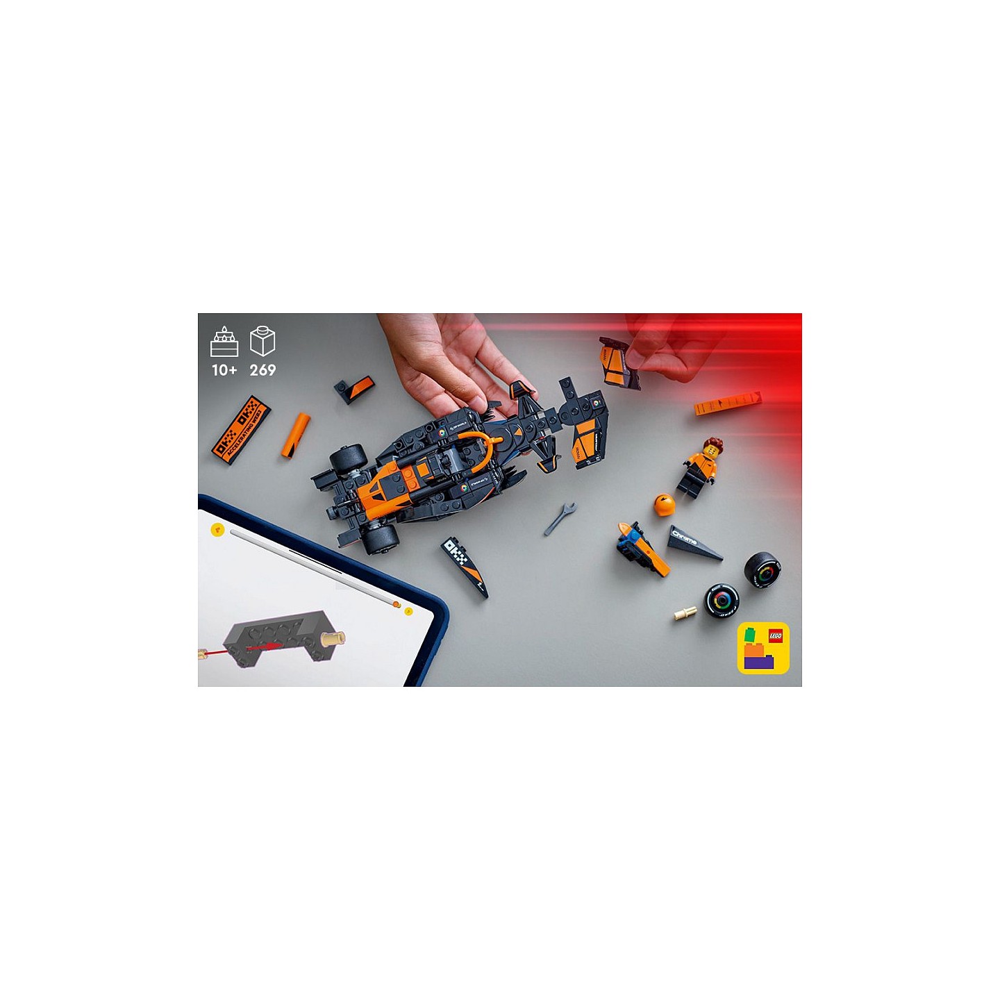 LEGO Speed Champions McLaren F1 Team MCL38 Rennauto 77251 — Buy in Cyprus with Fast Delivery