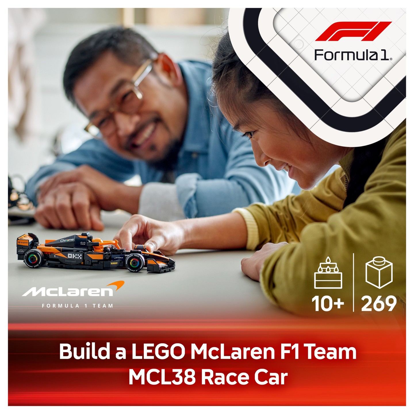 LEGO Speed Champions McLaren F1 Team MCL38 Rennauto 77251 — Buy in Cyprus with Fast Delivery