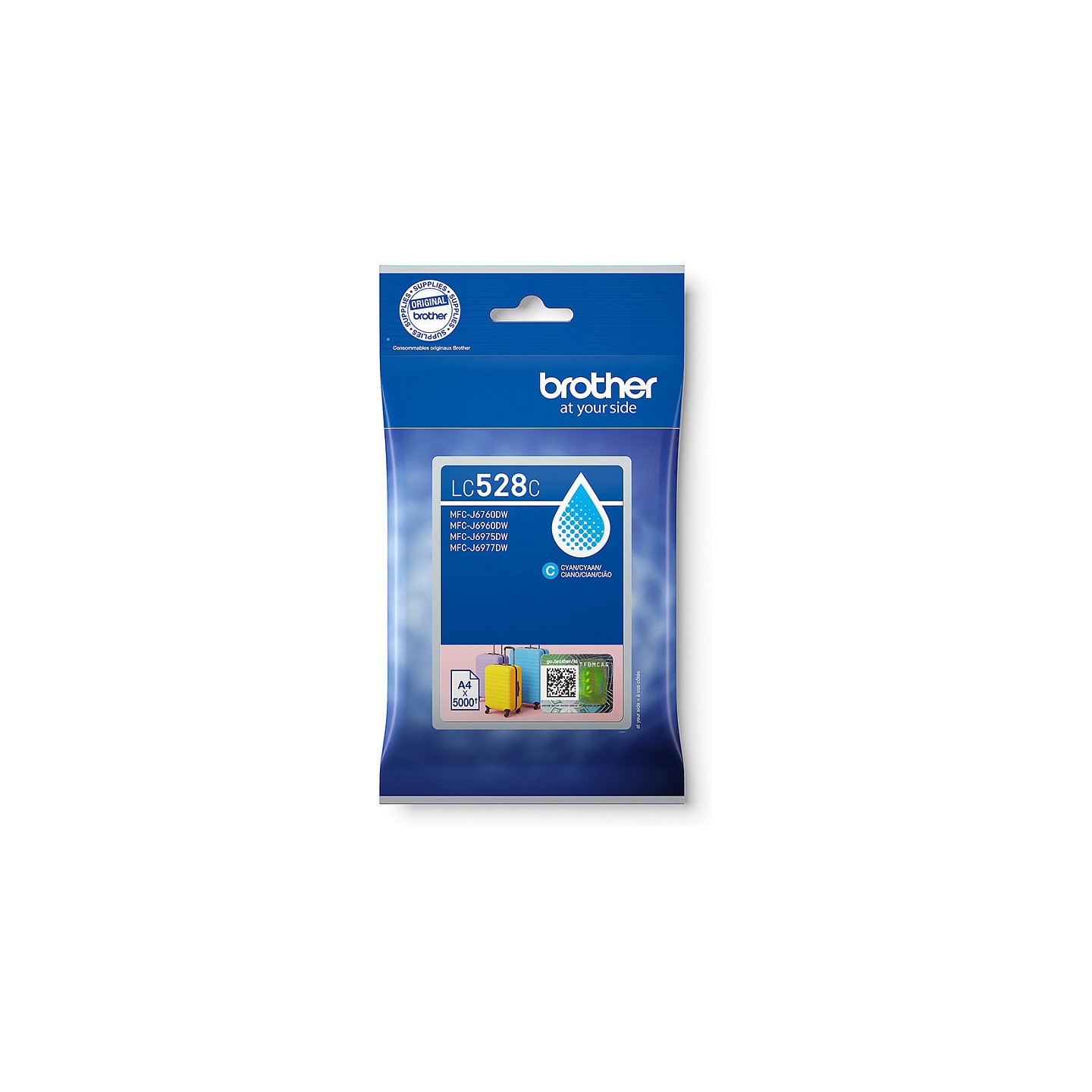Brother Tintenpatrone LC-528C Cyan (ca. 5000 Seiten) — Buy in Cyprus with Fast Delivery