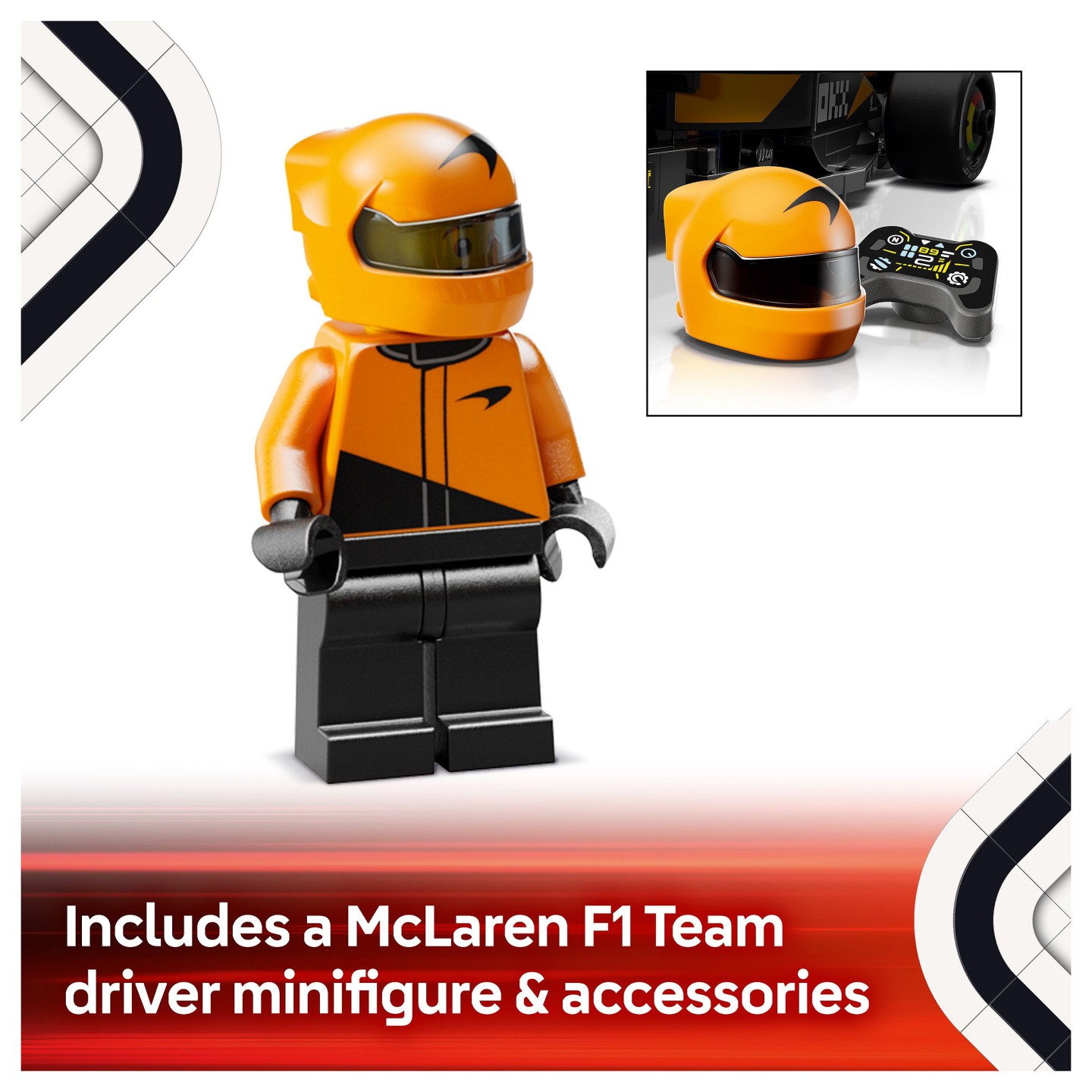 LEGO Speed Champions McLaren F1 Team MCL38 Rennauto 77251 — Buy in Cyprus with Fast Delivery