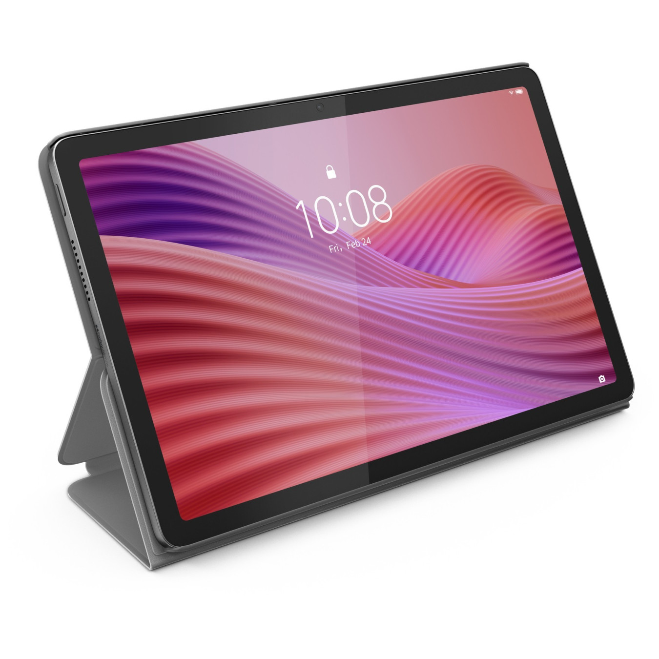 Lenovo Folio Case - ZG38C06653 - Grey PU Folio Stand for 10.1" Lenovo Tab — Buy in Cyprus with Fast Delivery