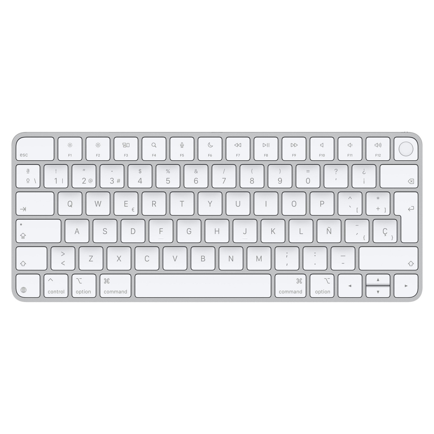 APPLE Magic Keyboard with Touch ID for Mac models with Apple silicon - Spanish — Buy in Cyprus with Fast Delivery