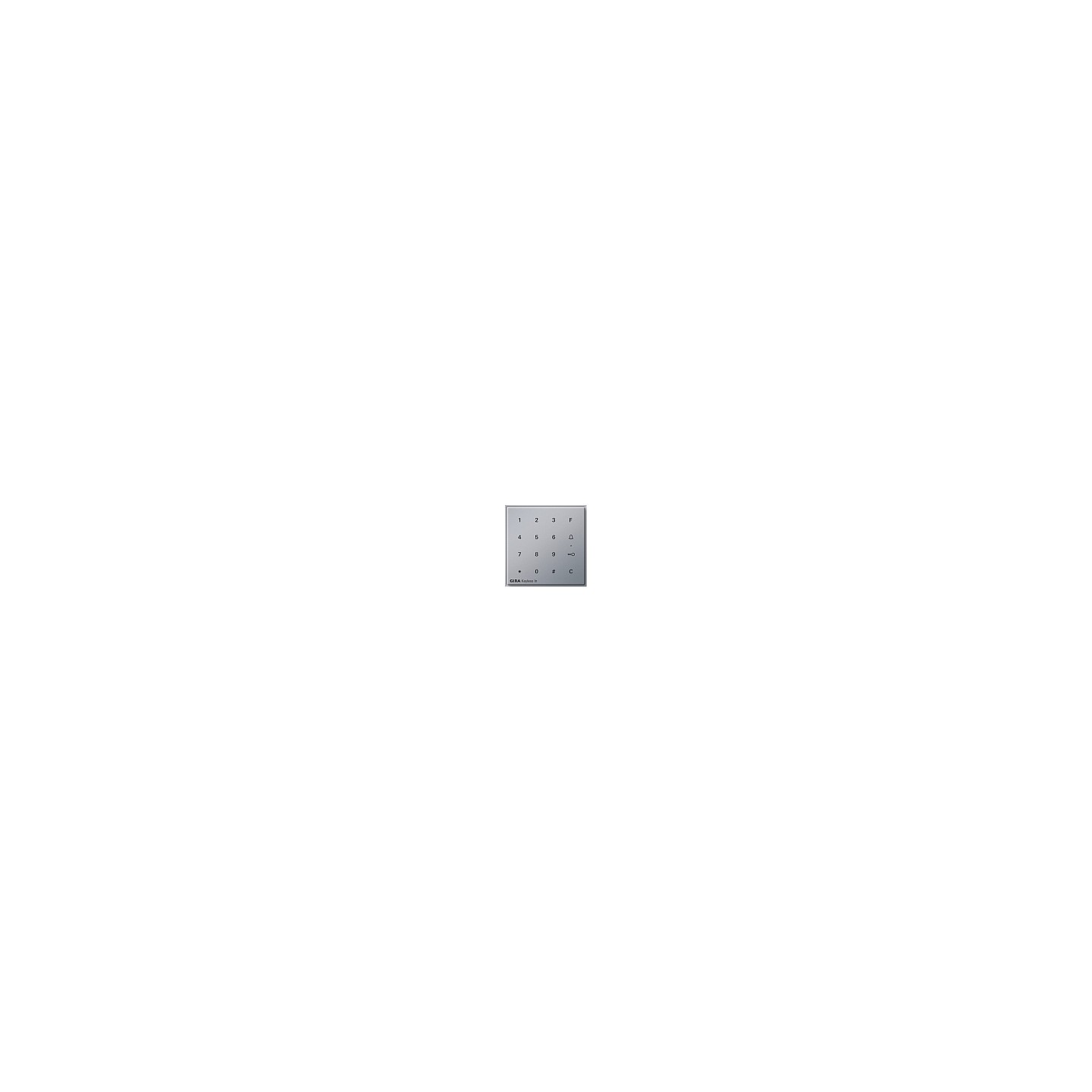 GIRA 260565 Keyless In Codetastatur TX44 (WG UP) Farbe alu — Buy in Cyprus with Fast Delivery