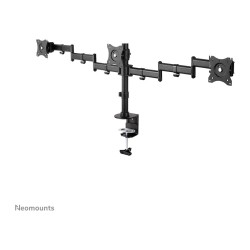 NEOMOUNTS SELECT Flat Screen Desk mount 10-27Zoll clamp grommet 3 screens 24kg Black — Buy in Cyprus with Fast Delivery