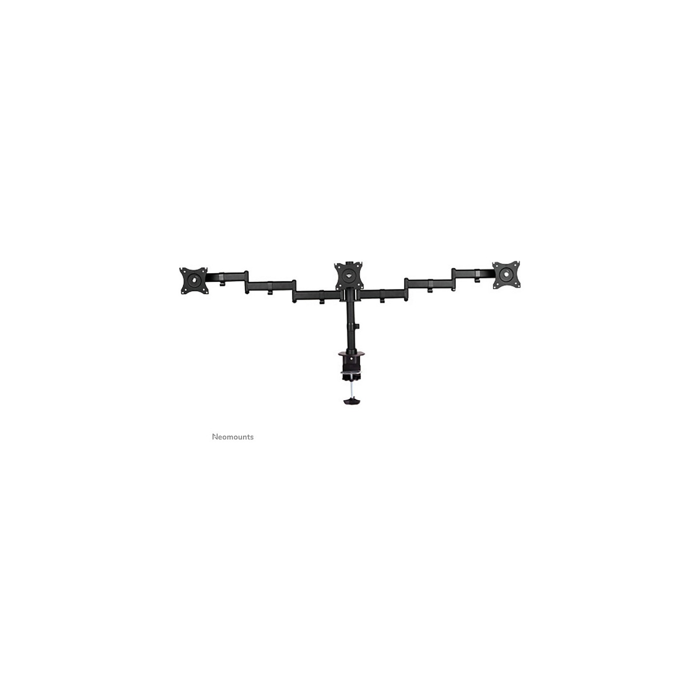 NEOMOUNTS SELECT Flat Screen Desk mount 10-27Zoll clamp grommet 3 screens 24kg Black — Buy in Cyprus with Fast Delivery