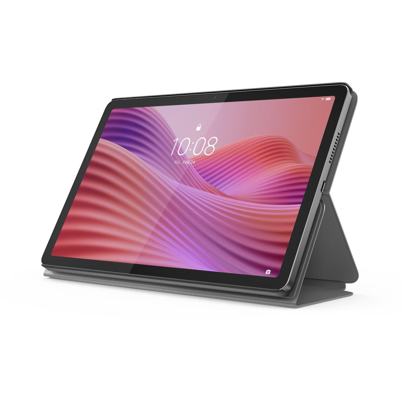 Lenovo Folio Case - ZG38C06653 - Grey PU Folio Stand for 10.1" Lenovo Tab — Buy in Cyprus with Fast Delivery